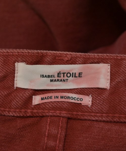 ISABEL MARANT ETOILE（イザベルマランエトワール）デニムパンツ 赤 サイズ:36(XS位) レディース/2200711879423