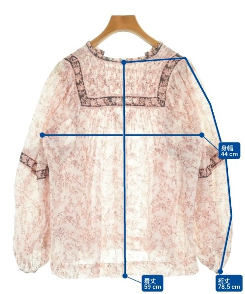 ISABEL MARANT ETOILE（イザベルマランエトワール）ブラウス 白 サイズ:34(XXS位) レディース/2200708216033