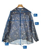 ISABEL MARANT ETOILE（イザベルマランエトワール）ブラウス 紺 サイズ:34(XXS位) レディース/2200709738152