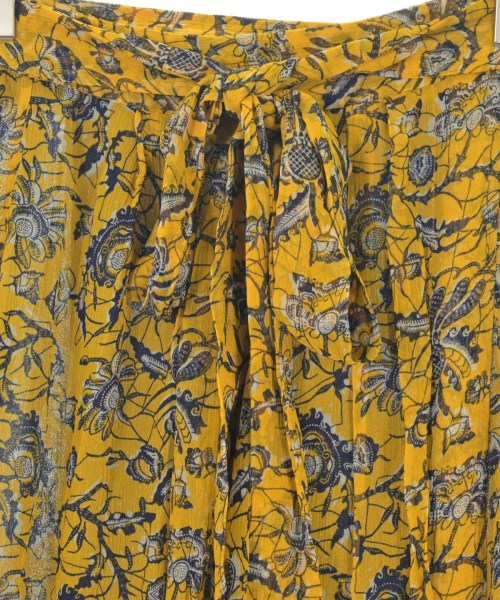 ISABEL MARANT ETOILE（イザベルマランエトワール）ロング・マキシ丈スカート 黄 サイズ:34(XXS位) レディース/2200709738299
