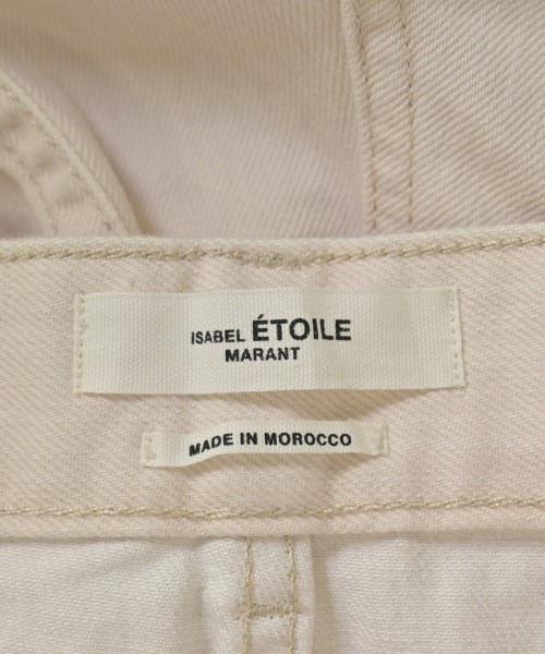 ISABEL MARANT ETOILE（イザベルマランエトワール）デニムパンツ ベージュ サイズ:34(XXS位) レディース/2200714663050