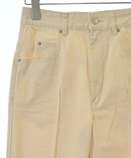 ISABEL MARANT ETOILE（イザベルマランエトワール）デニムパンツ ベージュ サイズ:34(XXS位) レディース/2200714663050