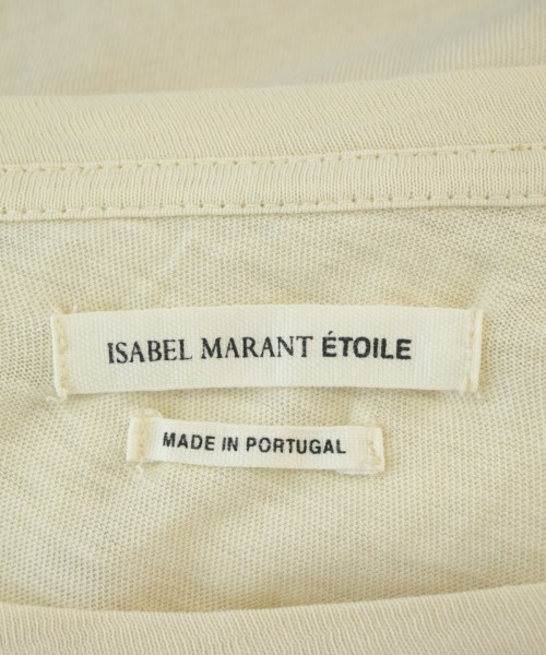 ISABEL MARANT ETOILE（イザベルマランエトワール）Tシャツ・カットソー ベージュ サイズ:S レディース/2200713815023