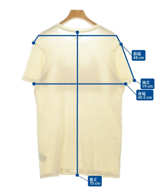 ISABEL MARANT ETOILE（イザベルマランエトワール）Tシャツ・カットソー ベージュ サイズ:S レディース/2200713815023