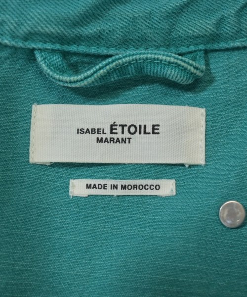 ISABEL MARANT ETOILE（イザベルマランエトワール）デニムジャケット 緑 サイズ:34(XXS位) レディース/2200648801016