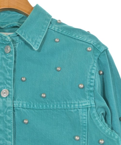 ISABEL MARANT ETOILE（イザベルマランエトワール）デニムジャケット 緑 サイズ:34(XXS位) レディース/2200648801016