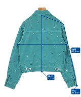 ISABEL MARANT ETOILE（イザベルマランエトワール）デニムジャケット 緑 サイズ:34(XXS位) レディース/2200648801016