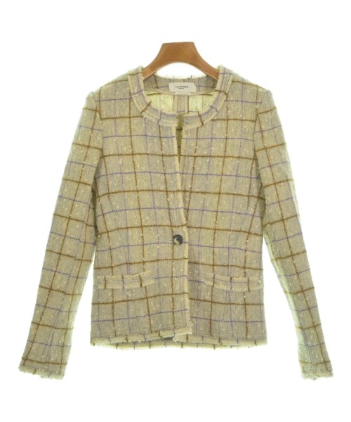 MARANT ETOILE(マランエトワール)ノーカラージャケット グレー サイズ:36(XS位)/2200649237135