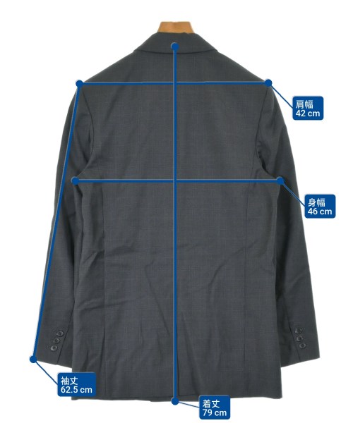 ISABEL MARANT ETOILE（イザベルマランエトワール）テーラードジャケット グレー サイズ:36(XS位) レディース/2200642650016