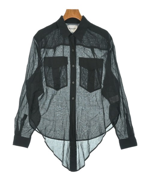 MARANT ETOILE(マランエトワール)カジュアルシャツ 黒 サイズ:36(XS位)/2200637242073
