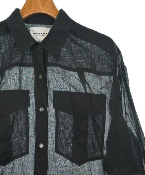 ISABEL MARANT ETOILE（イザベルマランエトワール）カジュアルシャツ 黒 サイズ:36(XS位) レディース/2200637242073