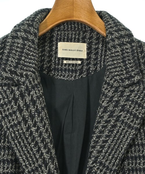 ISABEL MARANT ETOILE（イザベルマランエトワール）チェスターコート 黒 サイズ:34(XXS位) レディース/2200647512012