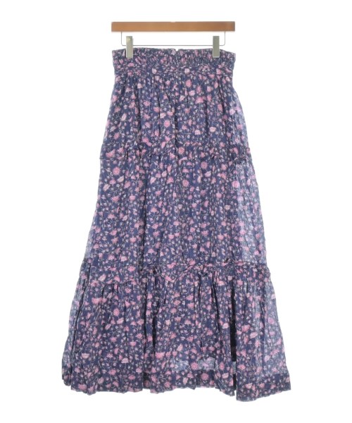 ISABEL MARANT ETOILE（イザベルマランエトワール）ロング・マキシ丈スカート 紺 サイズ:36(XS位) レディース/2200701481094