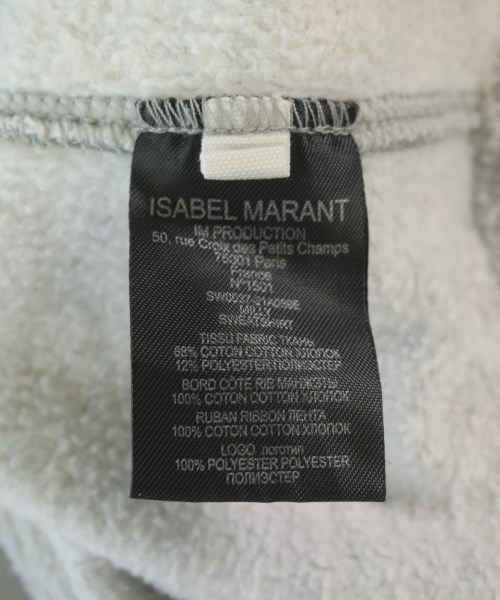 ISABEL MARANT ETOILE（イザベルマランエトワール）スウェット グレー サイズ:36(XS位) レディース/2200705697125
