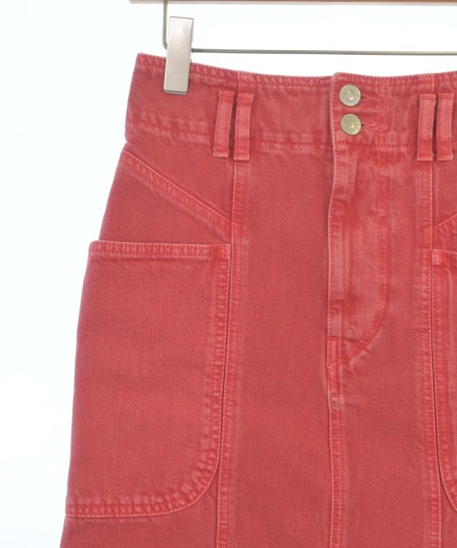 ISABEL MARANT ETOILE（イザベルマランエトワール）ロング・マキシ丈スカート 赤 サイズ:36(S位) レディース/2200662808022