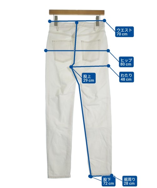 ISABEL MARANT ETOILE（イザベルマランエトワール）デニムパンツ 白 サイズ:38(S位) レディース/2200661848067