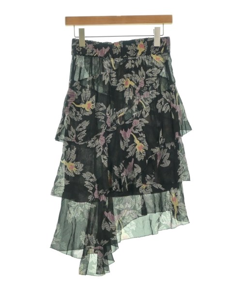 ISABEL MARANT ETOILE（イザベルマランエトワール）ひざ丈スカート 黒 サイズ:34(XXS位) レディース/2200665818073