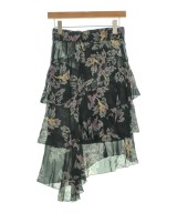 ISABEL MARANT ETOILE（イザベルマランエトワール）ひざ丈スカート 黒 サイズ:34(XXS位) レディース/2200665818073