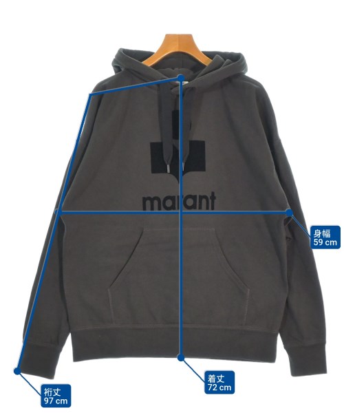 ISABEL MARANT ETOILE（イザベルマランエトワール）パーカー 黒 サイズ:M メンズ/2200668513265