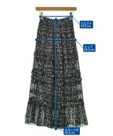 ISABEL MARANT ETOILE（イザベルマランエトワール）ロング・マキシ丈スカート 黒 サイズ:34(XXS位) レディース/2200670490028