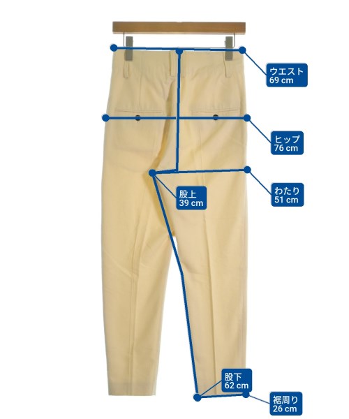 ISABEL MARANT ETOILE（イザベルマランエトワール）スラックス ベージュ サイズ:34(XXS位) レディース/2200670490059