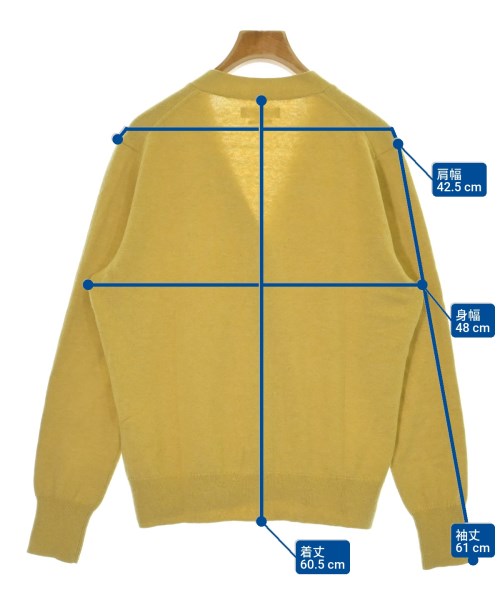ISABEL MARANT ETOILE（イザベルマランエトワール）カーディガン 黄 サイズ:36(XS位) レディース/2200667549104