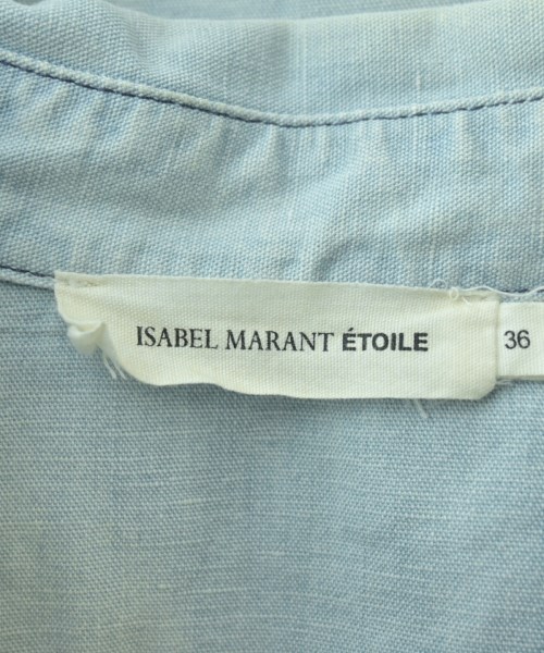 ISABEL MARANT ETOILE（イザベルマランエトワール）カジュアルシャツ 青 サイズ:36(XS位) レディース/2200668065030