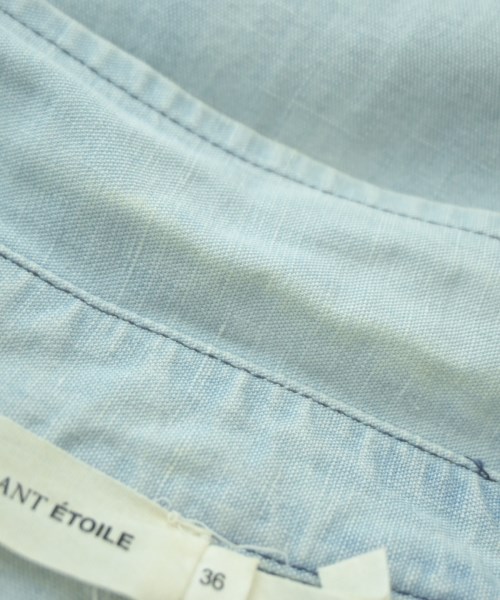 ISABEL MARANT ETOILE（イザベルマランエトワール）カジュアルシャツ 青 サイズ:36(XS位) レディース/2200668065030
