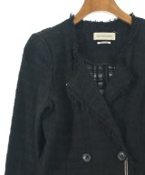ISABEL MARANT ETOILE（イザベルマランエトワール）ノーカラージャケット 黒 サイズ:34(XXS位) レディース/2200723092025