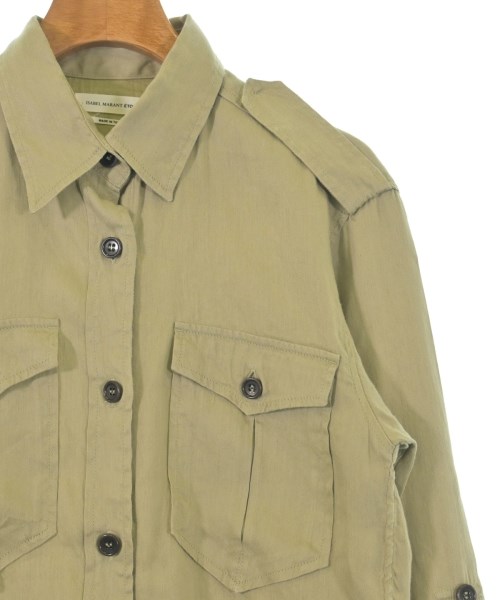 ISABEL MARANT ETOILE（イザベルマランエトワール）カジュアルシャツ カーキ サイズ:36(XS位) レディース/2200723092230