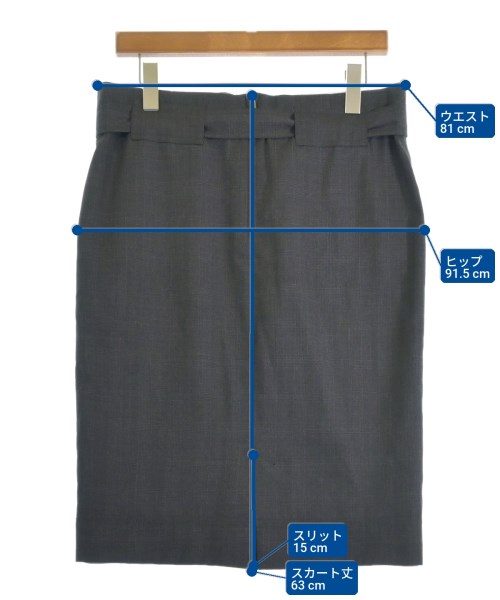 ISABEL MARANT ETOILE（イザベルマランエトワール）ひざ丈スカート グレー サイズ:40(M位) レディース/2200729753043