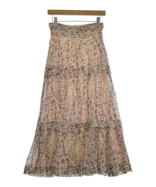 ISABEL MARANT ETOILE（イザベルマランエトワール）ロング・マキシ丈スカート ベージュ サイズ:34(XXS位) レディース/2200720961157