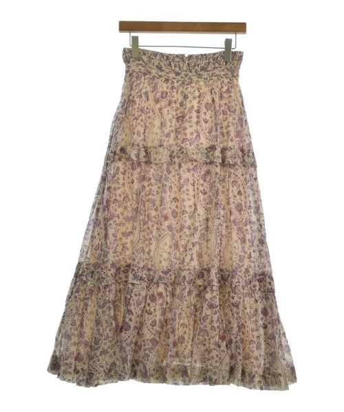 ISABEL MARANT ETOILE（イザベルマランエトワール）ロング・マキシ丈スカート ベージュ サイズ:34(XXS位) レディース/2200720961157