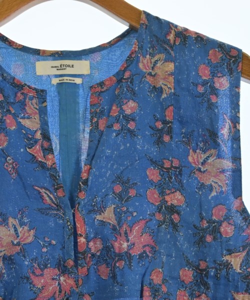 ISABEL MARANT ETOILE（イザベルマランエトワール）ブラウス 青 サイズ:34(XXS位) レディース/2200720961300
