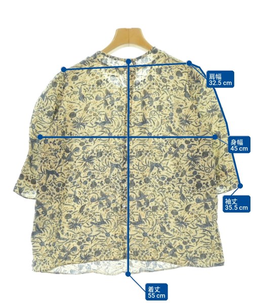 ISABEL MARANT ETOILE（イザベルマランエトワール）ブラウス ベージュ サイズ:34(XXS位) レディース/2200716553045