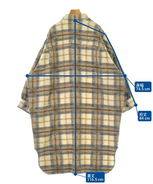 ISABEL MARANT ETOILE（イザベルマランエトワール）ステンカラーコート ベージュ サイズ:1(S位) レディース/2200724054305