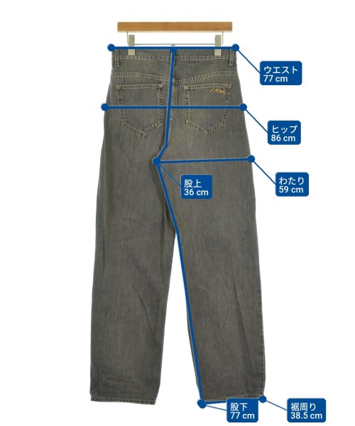 ISABEL MARANT ETOILE（イザベルマランエトワール）デニムパンツ グレー サイズ:36(XS位) レディース/2200723200024