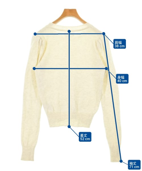 ISABEL MARANT ETOILE（イザベルマランエトワール）ニット・セーター 白 サイズ:38(S位) レディース/2200723200123