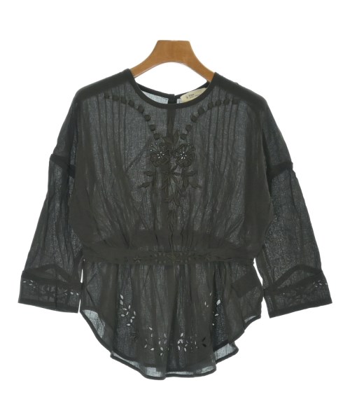 MARANT ETOILE(マランエトワール)ブラウス 黒 サイズ:2(M位)/2200683677096