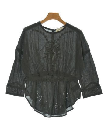 ＊値下げしました＊ISABEL MARANT ETOILE スモッキングブラウス ISABEL MARANT ÉTOILE｜コットンボイルプリントスモックブラウス
