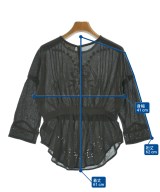ISABEL MARANT ETOILE（イザベルマランエトワール）ブラウス 黒 サイズ:2(M位) レディース/2200683677096