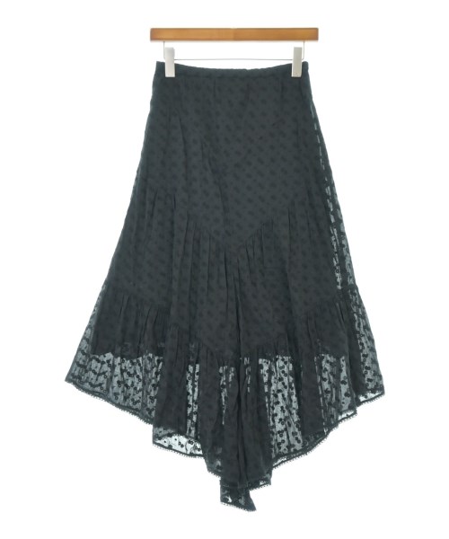 MARANT ETOILE(マランエトワール)ロング・マキシ丈スカート 黒 サイズ:34(XXS位)/2200684574042