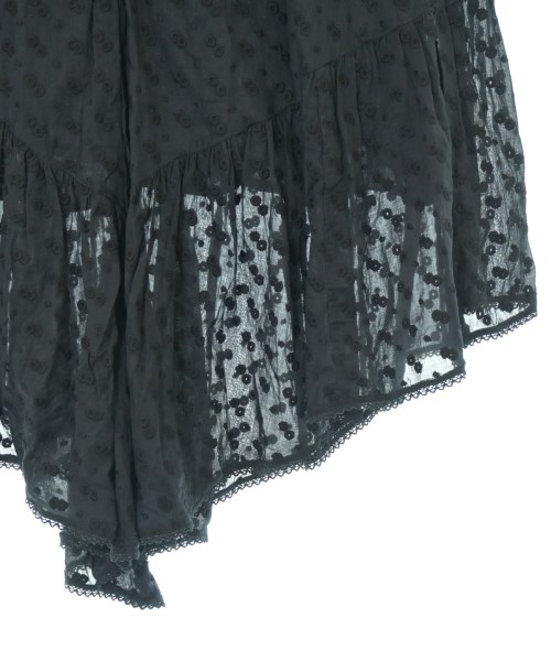 ISABEL MARANT ETOILE（イザベルマランエトワール）ロング・マキシ丈スカート 黒 サイズ:34(XXS位) レディース/2200684574042