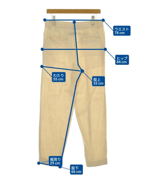 JEANPAULKNOTT（ジャンポールノット）スラックス ベージュ サイズ:2(M位) メンズ/2200671223120