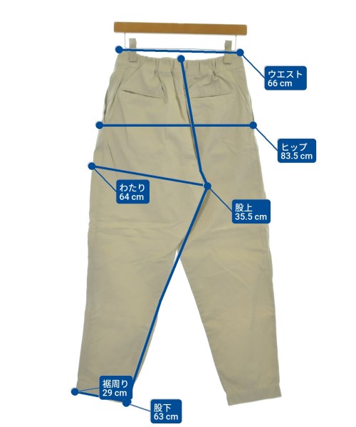 JEANPAULKNOTT（ジャンポールノット）チノパン ベージュ サイズ:0(XS位) メンズ/2200671223137