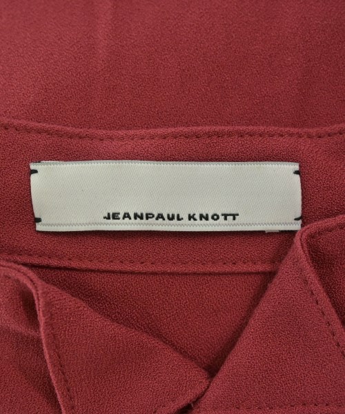 JEANPAULKNOTT（ジャンポールノット）シャツワンピース 赤 サイズ:F レディース/2200690976052