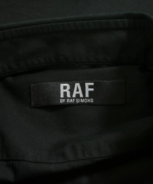 RAF BY RAFSIMONS（ラフバイ　ラフシモンズ）カジュアルシャツ 黒 サイズ:S メンズ/2200627406102