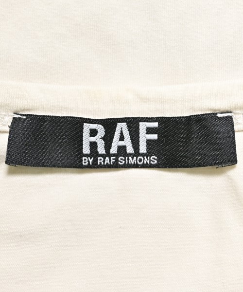 RAF BY RAFSIMONS（ラフバイ　ラフシモンズ）Tシャツ・カットソー 白 サイズ:M メンズ/2200672652158