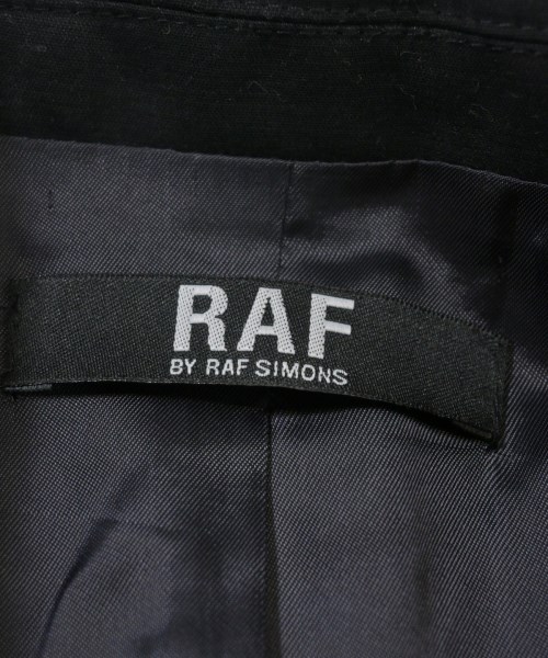 RAF BY RAFSIMONS（ラフバイ　ラフシモンズ）ジャケット 黒 サイズ:46(M位) メンズ/2200672007026