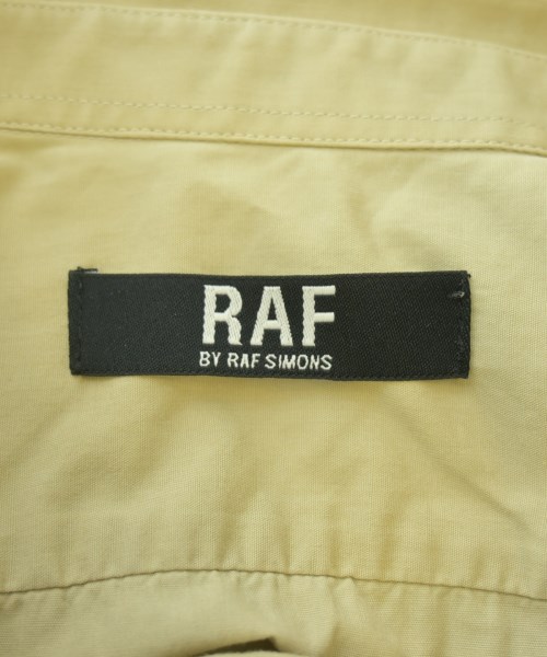 RAF BY RAFSIMONS（ラフバイ　ラフシモンズ）カジュアルシャツ ベージュ サイズ:-(S位) メンズ/2200698904019